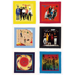  The B-52's - Wild Planet, Whammy Album Cloth Patch or Magnet Set 